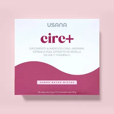 USANA Circ+, bebida con L-arginina y espinaca roja