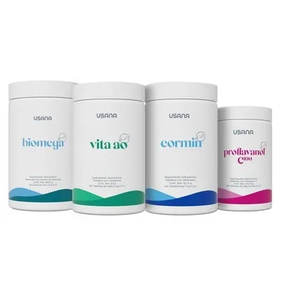 USANA Paquete Vida S.: CellSentials, BiOmega y Proflavanol C100